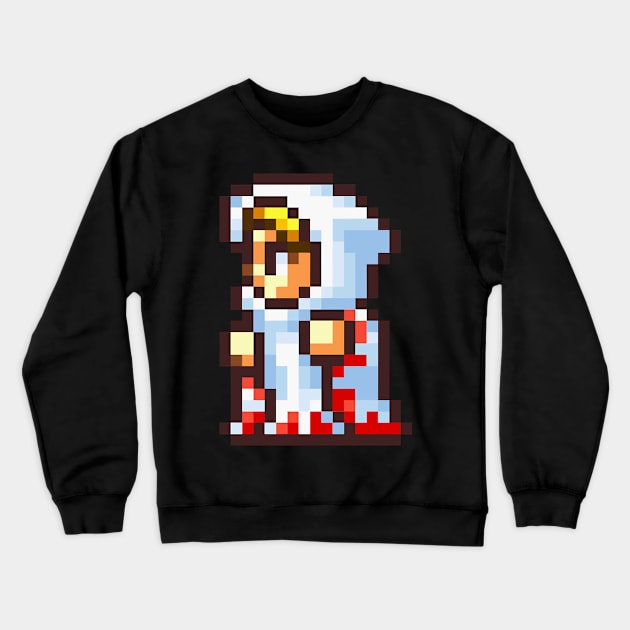 FF White Mage Crewneck Sweatshirt by ergilHoban9